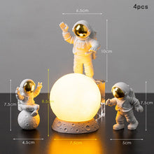 Load image into Gallery viewer, Astronaut on Moon Figurines