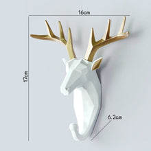 Load image into Gallery viewer, Geometric Wildlife Wall Hook