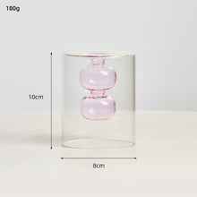 Load image into Gallery viewer, Nordic Dual Color Transparent Vase