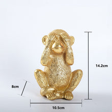 Load image into Gallery viewer, Three Wise Golden Monkeys