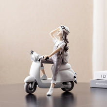 Load image into Gallery viewer, Summer Travel Girls Figurine