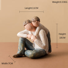 Load image into Gallery viewer, Abstract Love and Family Figurines