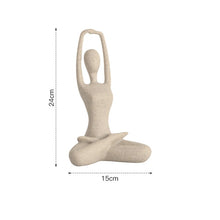 Load image into Gallery viewer, Abstract Yoga Lady Figurines