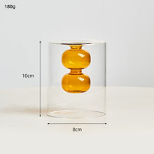Load image into Gallery viewer, Nordic Dual Color Transparent Vase