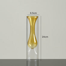 Load image into Gallery viewer, Nordic Dual Color Transparent Vase