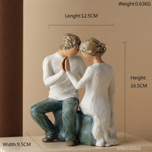 Load image into Gallery viewer, Abstract Love and Family Figurines
