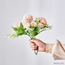 Load image into Gallery viewer, Golden Glass Tube Vase