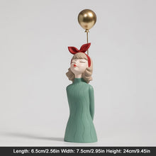 Load image into Gallery viewer, Retro Style Girl With Balloons