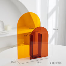 Load image into Gallery viewer, Duo Color Acrylic Vase