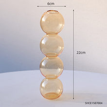 Load image into Gallery viewer, Stacked Sphere Glass Vase
