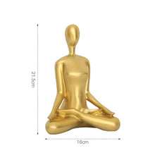 Load image into Gallery viewer, Abstract Yoga Lady Figurines