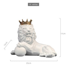 Load image into Gallery viewer, The Golden Crown Lion