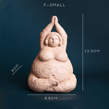 Load image into Gallery viewer, Abstract Yoga Lady