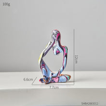 Load image into Gallery viewer, Graffiti Bookshelf Thinker