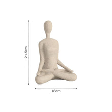 Load image into Gallery viewer, Abstract Yoga Lady Figurines
