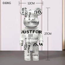 Load image into Gallery viewer, Street Art Bear Sculpture