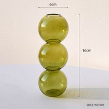 Load image into Gallery viewer, Stacked Sphere Glass Vase