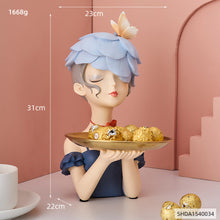 Load image into Gallery viewer, Nordic Butterflies Girl Candy Tray