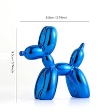 Load image into Gallery viewer, Metallic Balloon Dog Figurine
