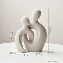 Load image into Gallery viewer, Ceramic Abstract Couple