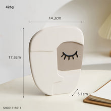 Load image into Gallery viewer, Abstract Art Face Vase