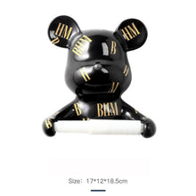 Load image into Gallery viewer, BHM Bear Toilet Roll Holder