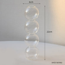 Load image into Gallery viewer, Stacked Sphere Glass Vase
