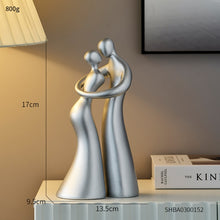 Load image into Gallery viewer, Abstract Cuddled Up Lovers