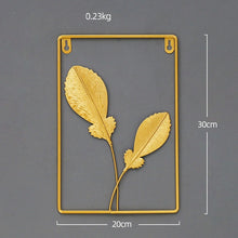 Load image into Gallery viewer, Golden Leaf Wall Decor