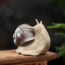 Load image into Gallery viewer, Ceramic Snail Ornament