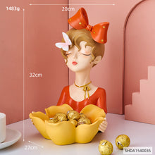 Load image into Gallery viewer, Nordic Butterflies Girl Candy Tray
