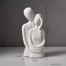 Load image into Gallery viewer, Abstract Lovers Sculpture