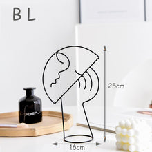 Load image into Gallery viewer, Abstract Face Ornament Decor