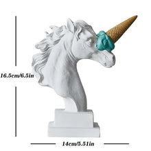 Load image into Gallery viewer, Unicorn with Ice Cream Horn