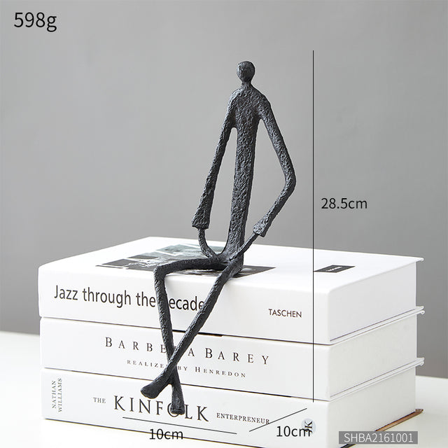 Metal Abstract Figurines