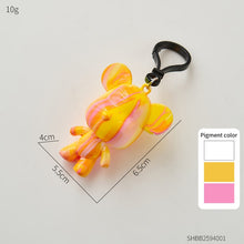 Load image into Gallery viewer, DIY Bear Figurine Keychain