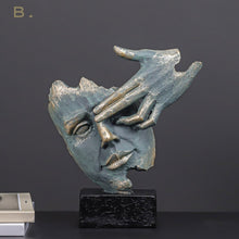 Load image into Gallery viewer, Vintage Face Art Sculptures