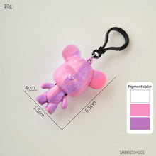 Load image into Gallery viewer, DIY Bear Figurine Keychain