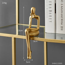 Load image into Gallery viewer, Abstract Bookshelf Decor Figurines
