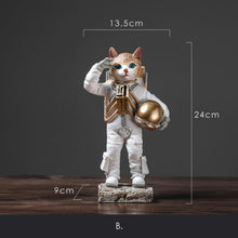 Load image into Gallery viewer, Space Bulldog Astronaut Figurines
