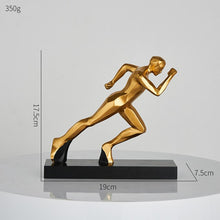 Load image into Gallery viewer, Golden Running Man