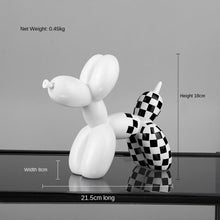 Load image into Gallery viewer, Black & White Balloon Dog