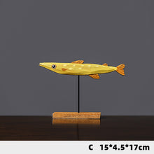 Load image into Gallery viewer, Wooden Aquatic Sculpture