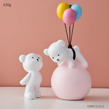 Load image into Gallery viewer, Baby Polar Bear With Balloons