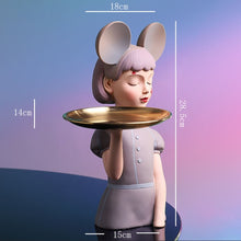 Load image into Gallery viewer, Mickey Headband Girl Tray