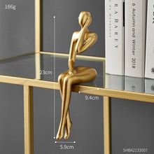 Load image into Gallery viewer, Abstract Bookshelf Decor Figurines