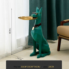 Load image into Gallery viewer, Geometric Dobermann Tray