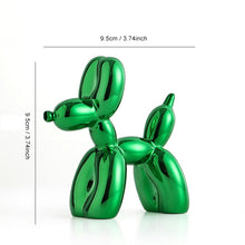 Load image into Gallery viewer, Metallic Balloon Dog Figurine