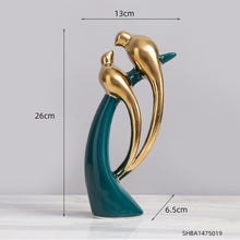 Load image into Gallery viewer, Ceramic Abstract Spiral Decor