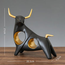 Load image into Gallery viewer, Abstract Taurus Sculpture